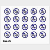 STICKER ROND EODMU8 (Feuille)