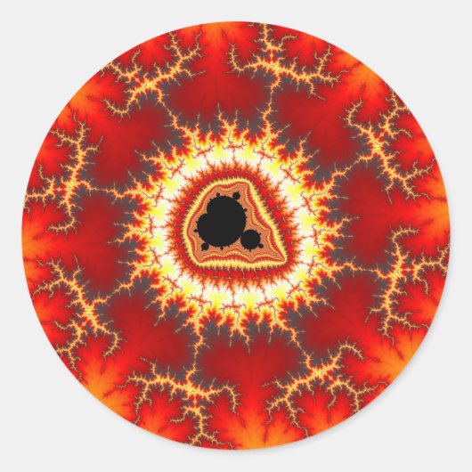Sticker Rond Eos - Fractal (Devant)