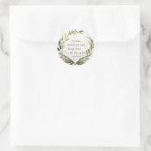 Sticker Rond Ephesians 2:8 (Sac)