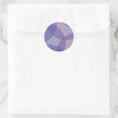 Sticker Rond Épices chaudes - ombre, Flowrals, points, lustre (Sac)