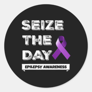 Sticker Rond Epilepsie Sensibilisation technique Epileptique Gu