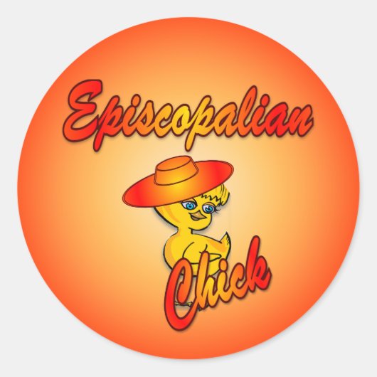 Sticker Rond Épiscopal #5 (Devant)