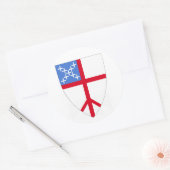 Sticker Rond Episcopaliens pour la paix dans toute l'Eglise (Enveloppe)