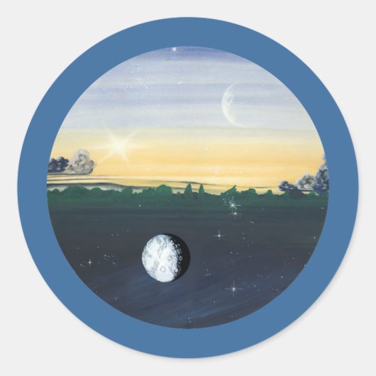 Sticker Rond Equinox (Devant)