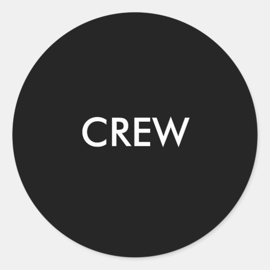 STICKER ROND ÉQUIPAGE (Devant)