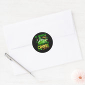 Sticker Rond Équipage de croisière de la Saint-Patrick Squad en (Enveloppe)