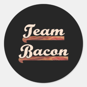 Sticker Rond Équipe Bacon