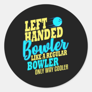 Sticker Rond Équipe Bowling Gauche Handler Fun