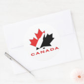 Sticker Rond Équipe canadienne de la bière (Enveloppe)