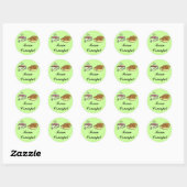 Sticker Rond Equipe Crumpet (Feuille)