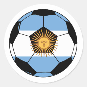Sticker Rond Équipe d'Argentine
