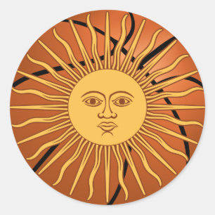 Sticker Rond Équipe d'Argentine de basket-ball