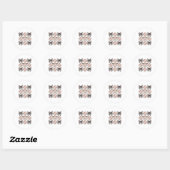 Sticker Rond Équipe De Baseball Coquette Bow Pour Femmes Fille (Feuille)