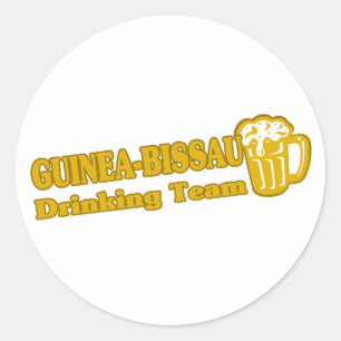 Sticker Rond Équipe de Guinée-Bissau
