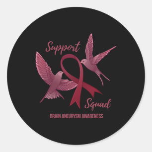 Sticker Rond Équipe de soutien à la sensibilisation à l'athéism