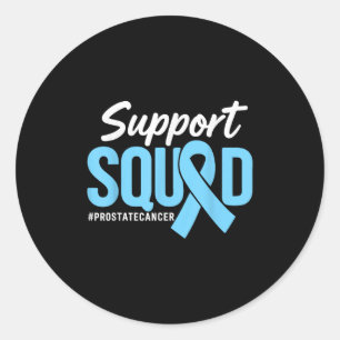 Sticker Rond Équipe de soutien à la sensibilisation au cancer d