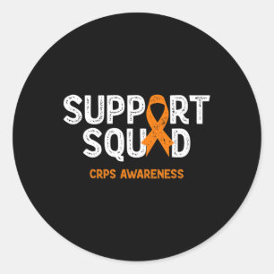 Sticker Rond Équipe de soutien à la sensibilisation aux crps Fa