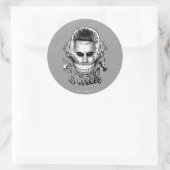 Sticker Rond Équipe de suicide | Joker Smile (Sac)