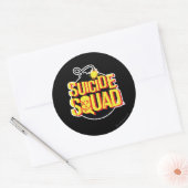 Sticker Rond Équipe de suicide | Logo de la bombe (Enveloppe)
