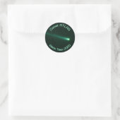 Sticker Rond Équipe de surveillance ATLAS Comet 2020 (Sac)