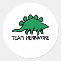 Équipe de Vegan Herbivore Cute and Funny Dinosaur