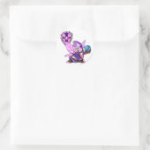 Sticker Rond Équipe Faerieland Capitaine 1 (Sac)