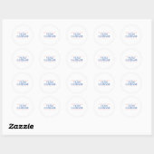 Sticker Rond Équipe Garbage 2024 (Feuille)