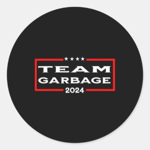 Sticker Rond Équipe Garbage 2024 2