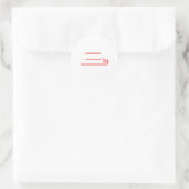 Sticker Rond Équipe Garbage 2024 3 (Sac)