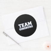 STICKER ROND ÉQUIPE GINSBURG (Enveloppe)