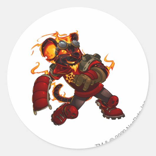 Sticker Rond Équipe Moltara Capitaine 2 (Devant)