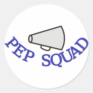 Sticker Rond Équipe Pep