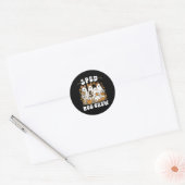 Sticker Rond Équipe spéciale de professeurs d'éducation de l'éq (Enveloppe)
