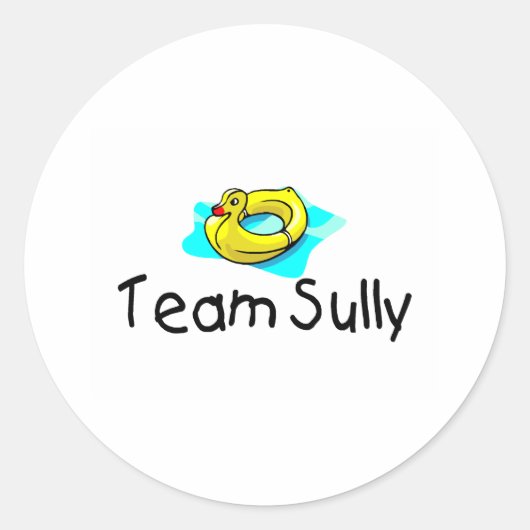 Sticker Rond Équipe Sully Duck (Devant)