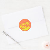 Sticker Rond Équipe Sunshine (Enveloppe)