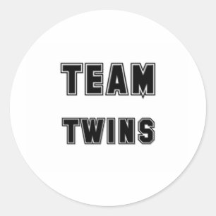 Sticker Rond Équipe Twin Sister