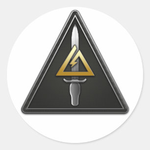 Sticker Rond ęr Détachement-Delta opérationnel de forces
