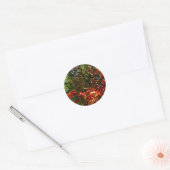 Sticker Rond Érable japonais en automne (Enveloppe)