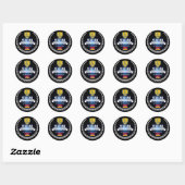 Sticker Rond Erevan (Feuille)