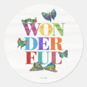 Sticker Rond Eric Carle | Merveilleux (Devant)