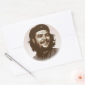 Sticker Rond Ernesto Che Guevara Smile (Enveloppe)