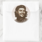 Sticker Rond Ernesto Che Guevara Smile (Sac)