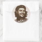Sticker Rond Ernesto Che Guevara Smile (Sac)