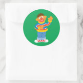 Sticker Rond Ernie Graphique (Sac)