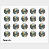 Sticker Rond errer (Feuille)