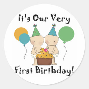 Sticker Rond Ęrs T-shirts et cadeaux d'anniversaire de bébés