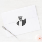 Sticker Rond erwin schrodinger (Enveloppe)