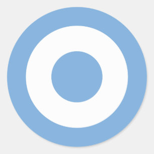 Sticker Rond Escarapela Argentine - Roundel d'Argentine