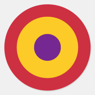 Sticker Rond Escarapela de la República Española