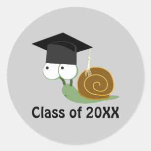 Sticker Rond Escargot 20XX licencié